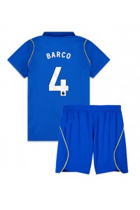 Chelsea Valentin Barco #4 Babyklær Hjemme Fotballdrakt til barn 2026-27 Korte ermer (+ Korte bukser)